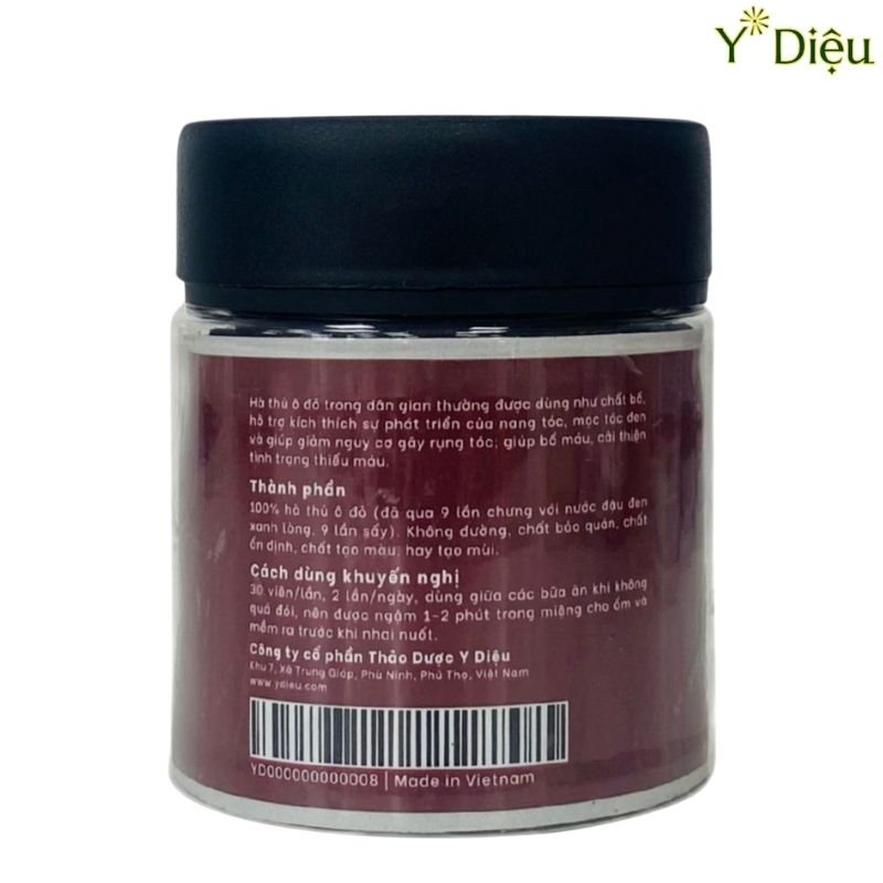HÀ THỦ Ô Y DIỆU, HÀ THỦ Ô ĐỎ NGUYÊN CHẤT, KÍCH THÍCH MỌC TÓC